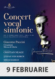 Concert vocal simfonic @ Filarmonica Arad 9 feb 2023