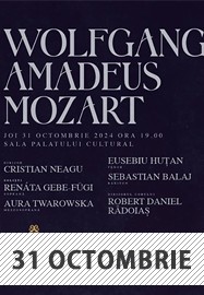 Mozart 31 octombrie Filarmonica Arad