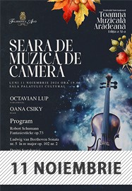 Seară de muzică de cameră - Toamna Muzicală Arădeană