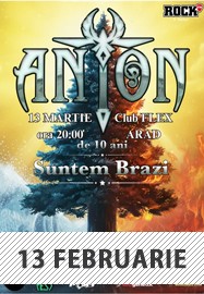 Anton - de 10 ani Suntem Brazi @ Club Flex ARAD