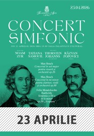 Concert simfonic, dirijor Noam Zur @ FILARMONICA ARAD