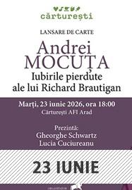Iubirile pierdute ale lui Richard Brautigan de Andrei Mocuța @ Cărturești